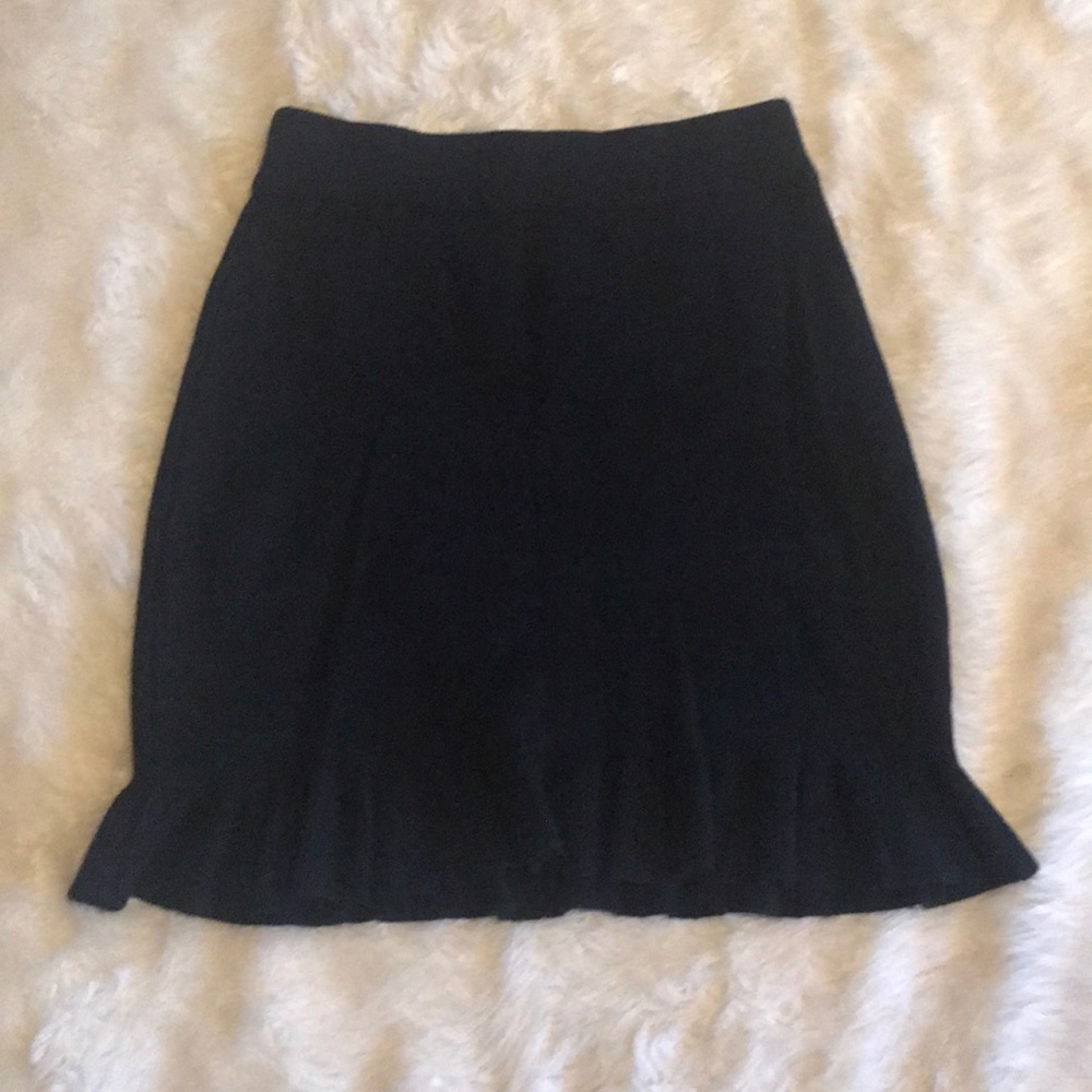 knit mini skirt